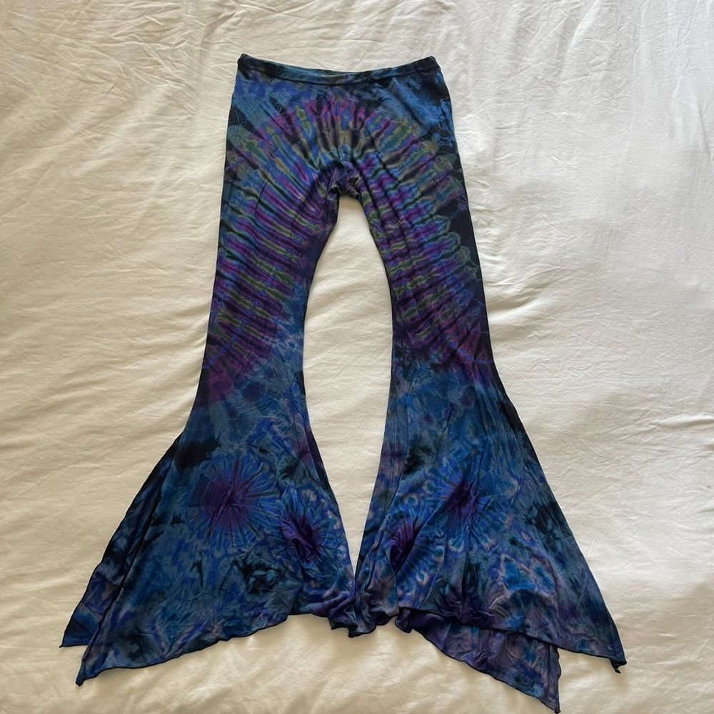 Tie Dye Flare Leggings / Yoga Pants